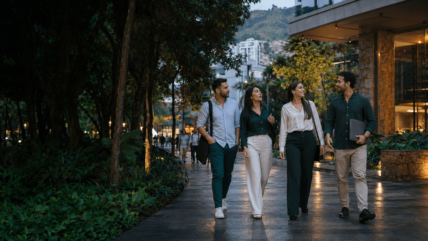 Everyday work-life moment in Colombia